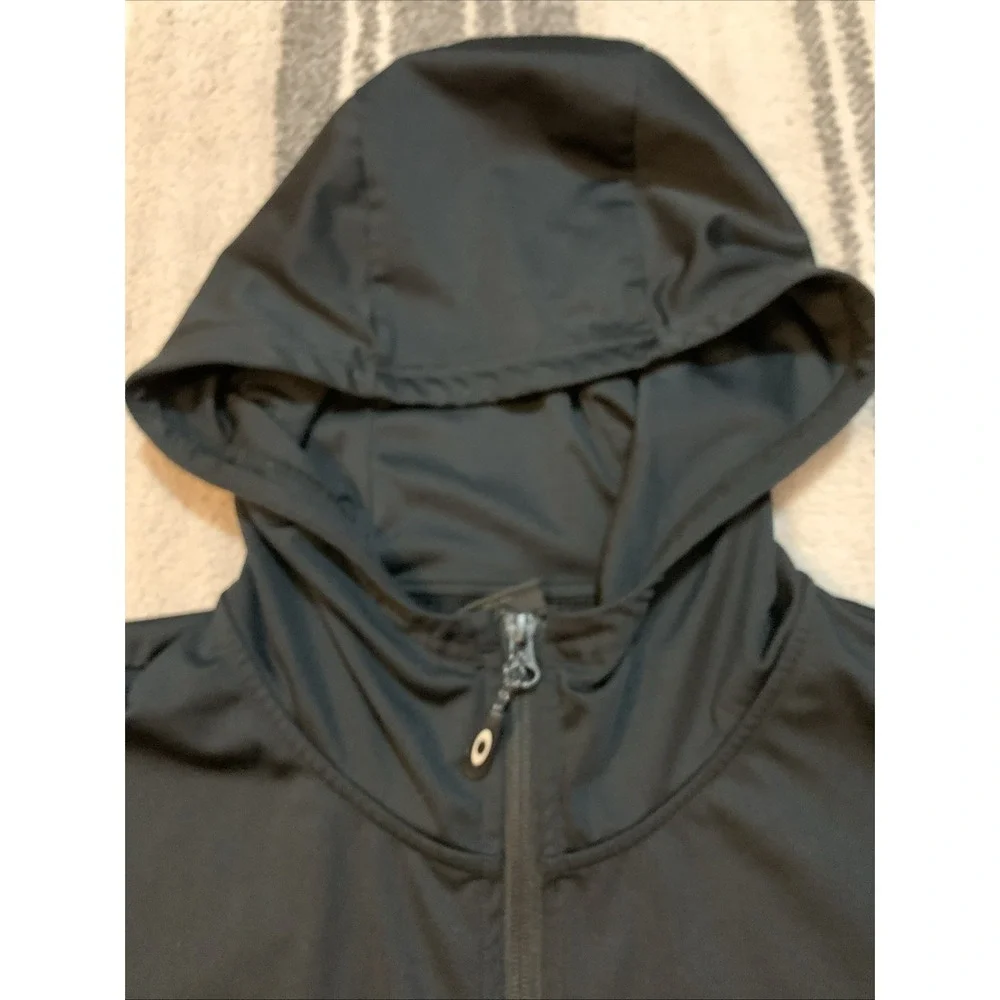 Oakley Jacket‎ Mens Extra Large Black Hooded Full Zip Performance Fit Hydrolix